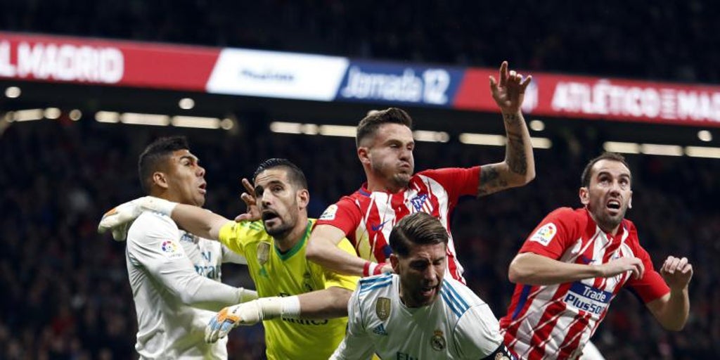 Una victoria del Real Madrid en los últimos seis años en el Metropolitano