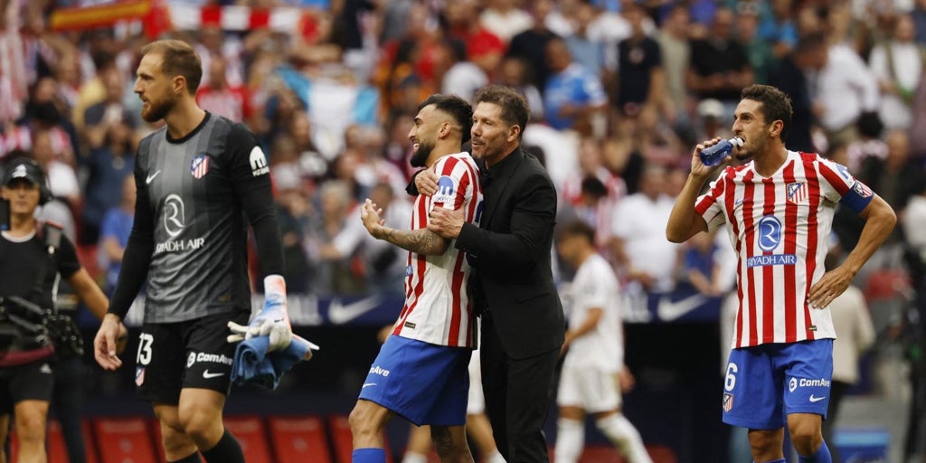Simeone, de la euforia al llanto: «Hay muchas emociones. El trabajo está siendo maravilloso»