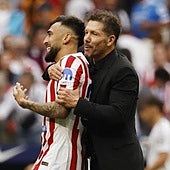 Simeone, de la euforia al llanto: «El trabajo está siendo maravilloso»