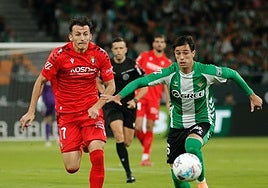 Betis - Osasuna, las estadísticas del partido
