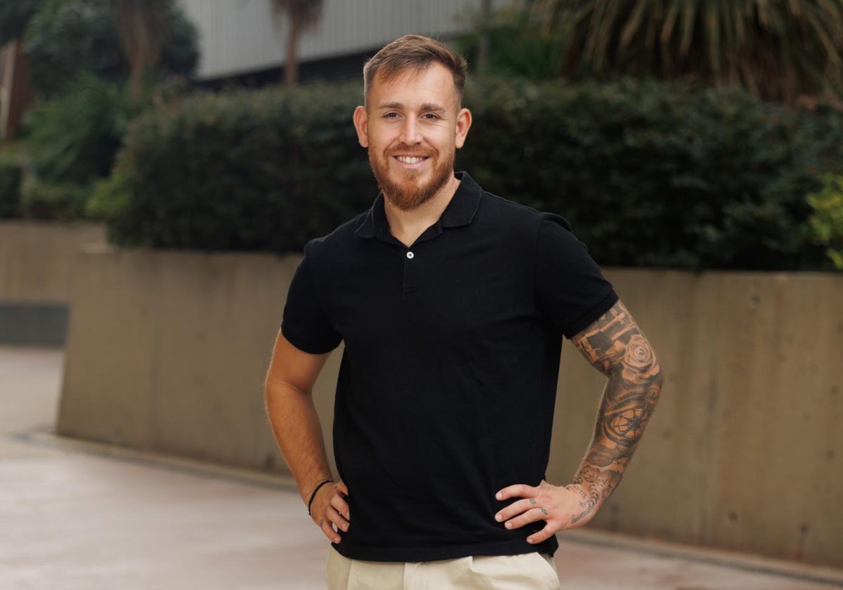 Javi Climent, en la sede de ABC