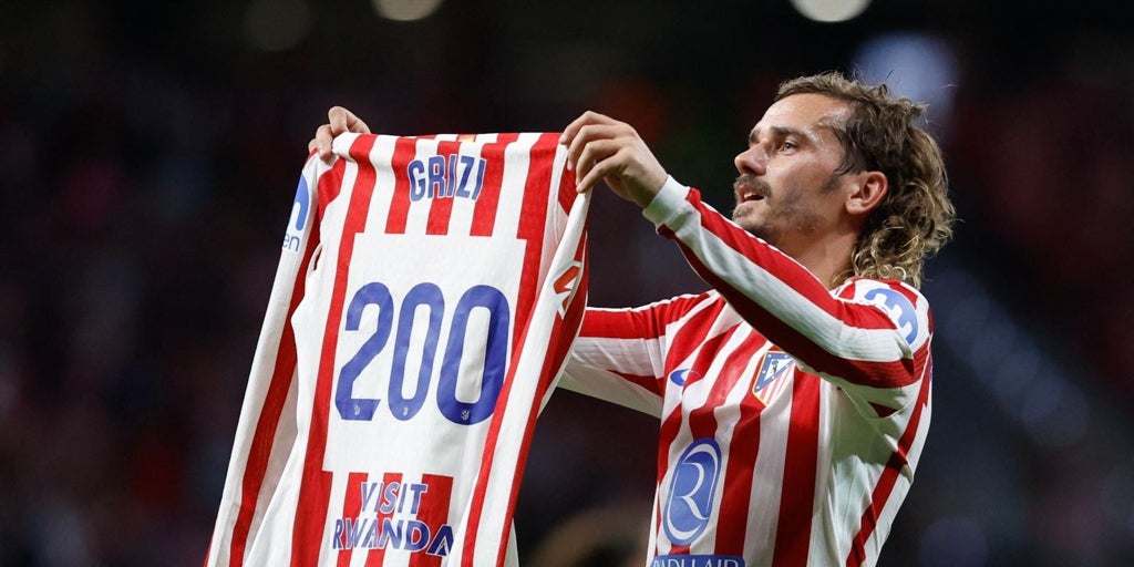Griezmann agranda su leyenda: 200 goles con el Atlético