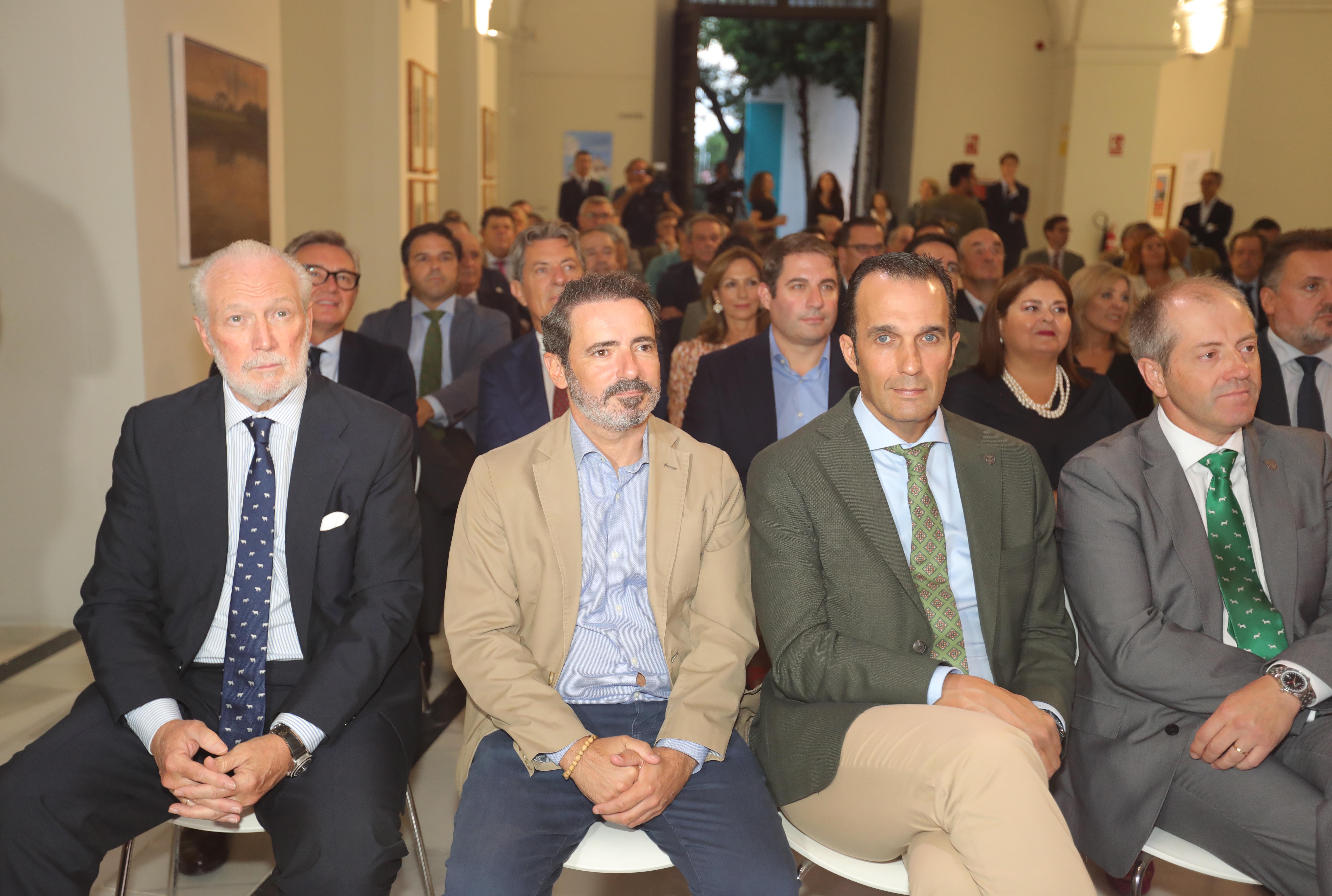 José Luis López, José Ramón Carmona, Jorge Pérez y Adelardo Villafranca