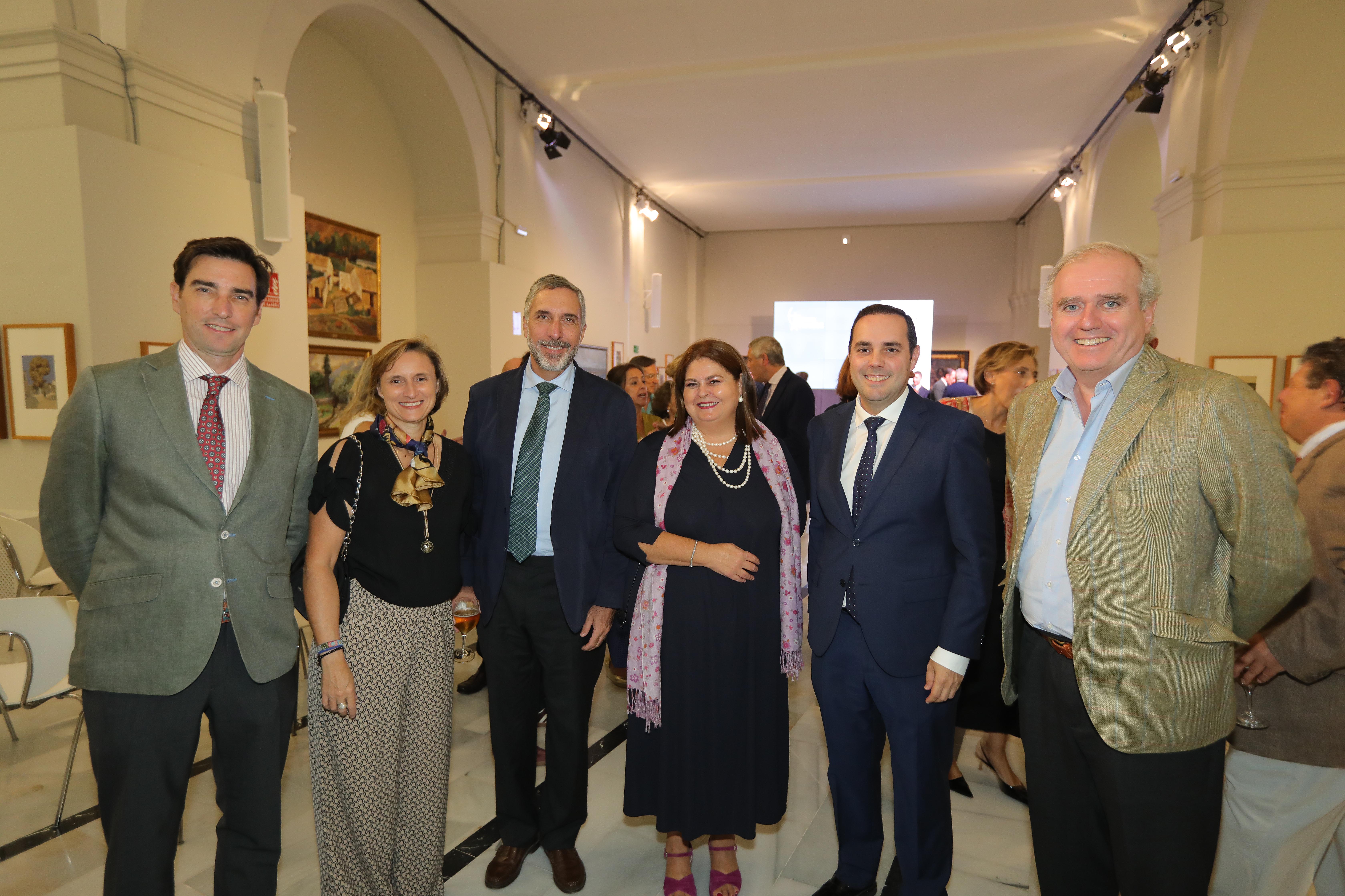 José Manuel Roca, María Morales, Emilio Vieira, Inmaculada Gallardo, Sergio Arjona y Eduardo Martín