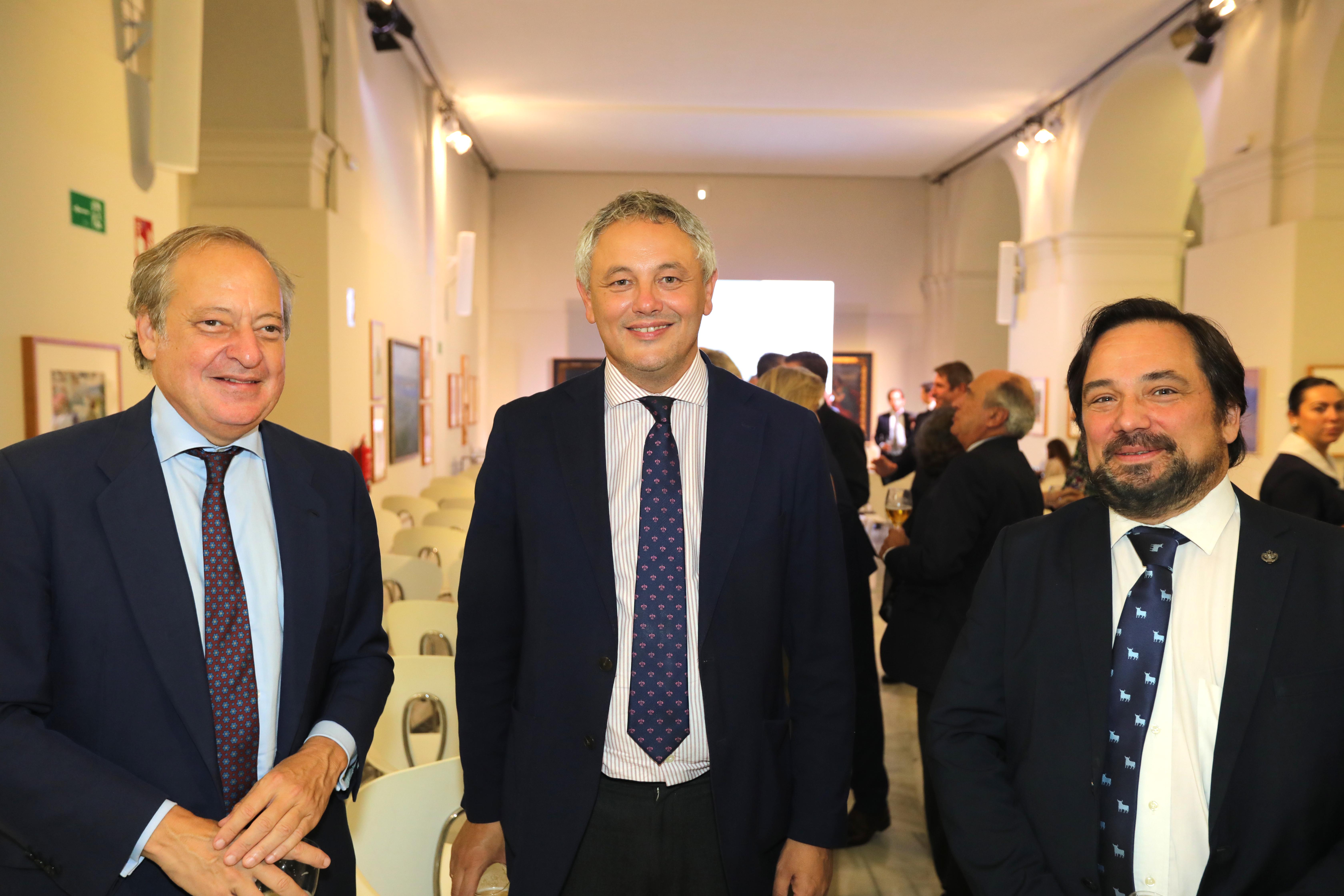 Álvaro Rodríguez Guitart, Alberto García Reyes y José María Jurado