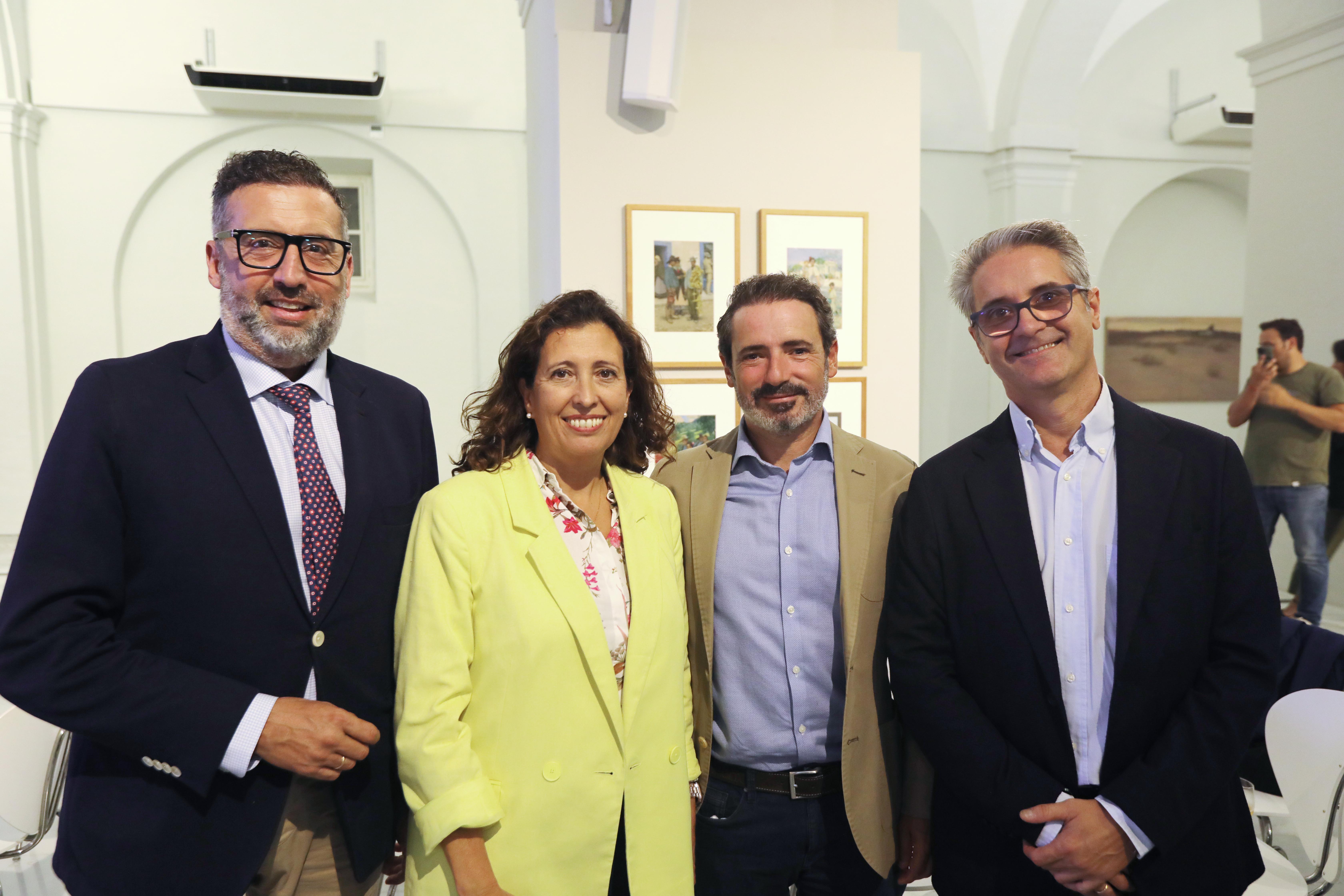 Rafael Ruiz, Ana Chocano, José Ramon Carmona y José Antonio López