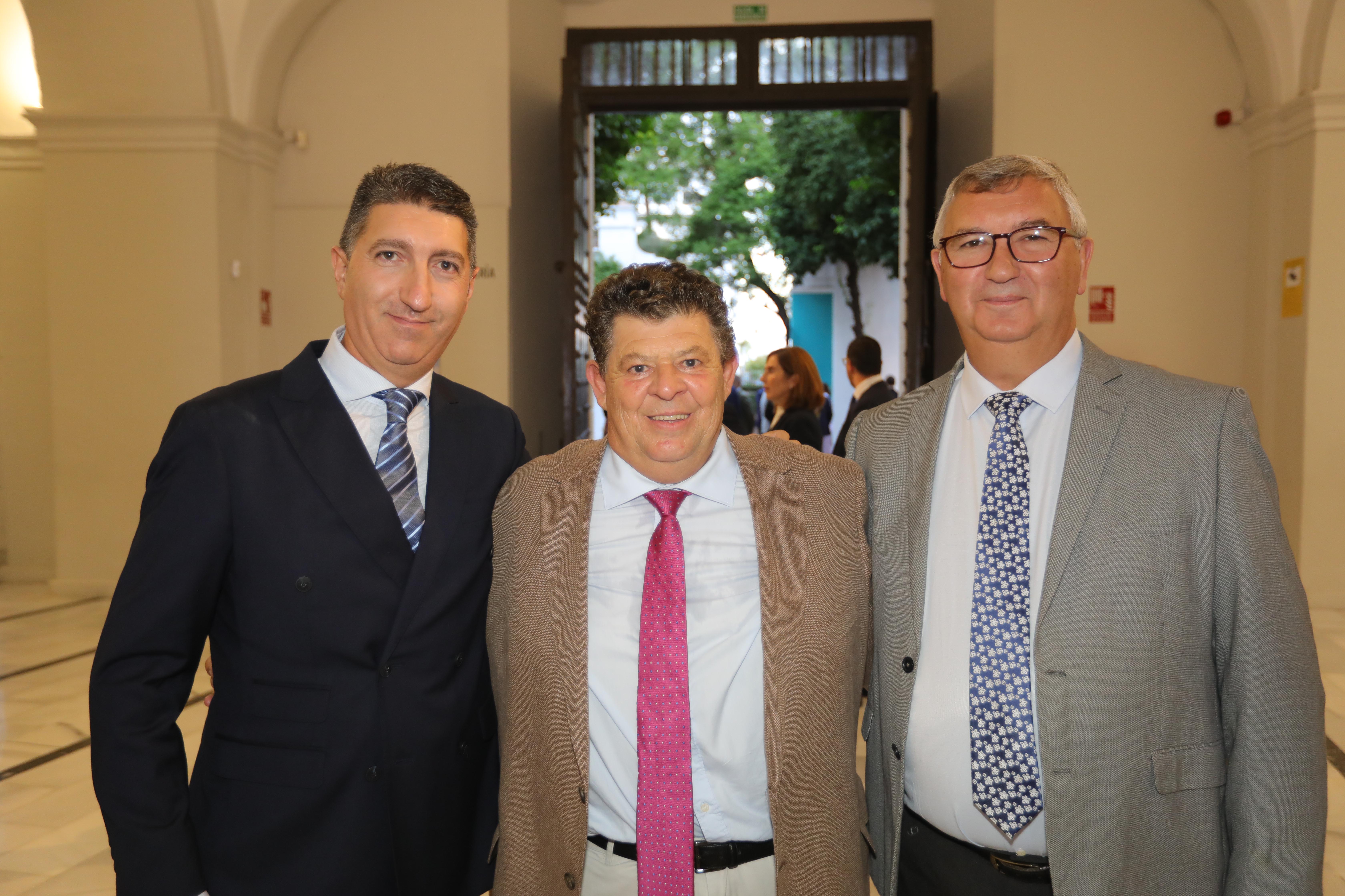 Antonio Gallardo, Antonio Maguillo y Ángel García