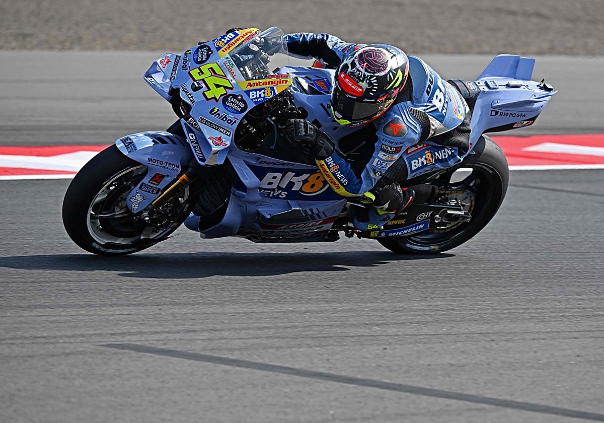 Fermín Aldeguer lidera la carrera en Mandalika
