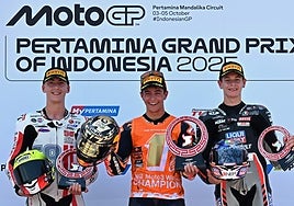 Rueda, emocionado tras conquistar el título: «He soñado con este día muchísimas veces y hoy soy campeón del mundo»