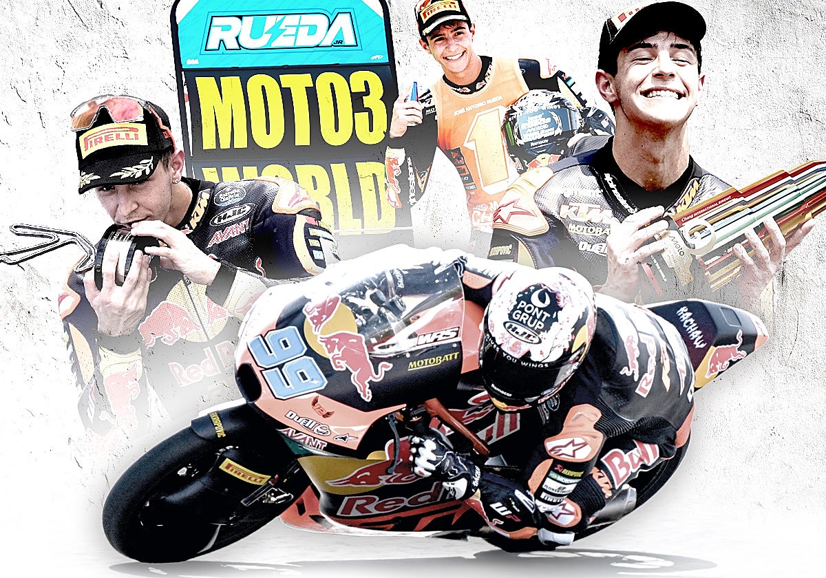 José Antonio Rueda, campeón de Moto3
