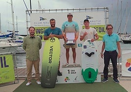 El canario Ángel Granda gana el Ibiza WingFoil Open