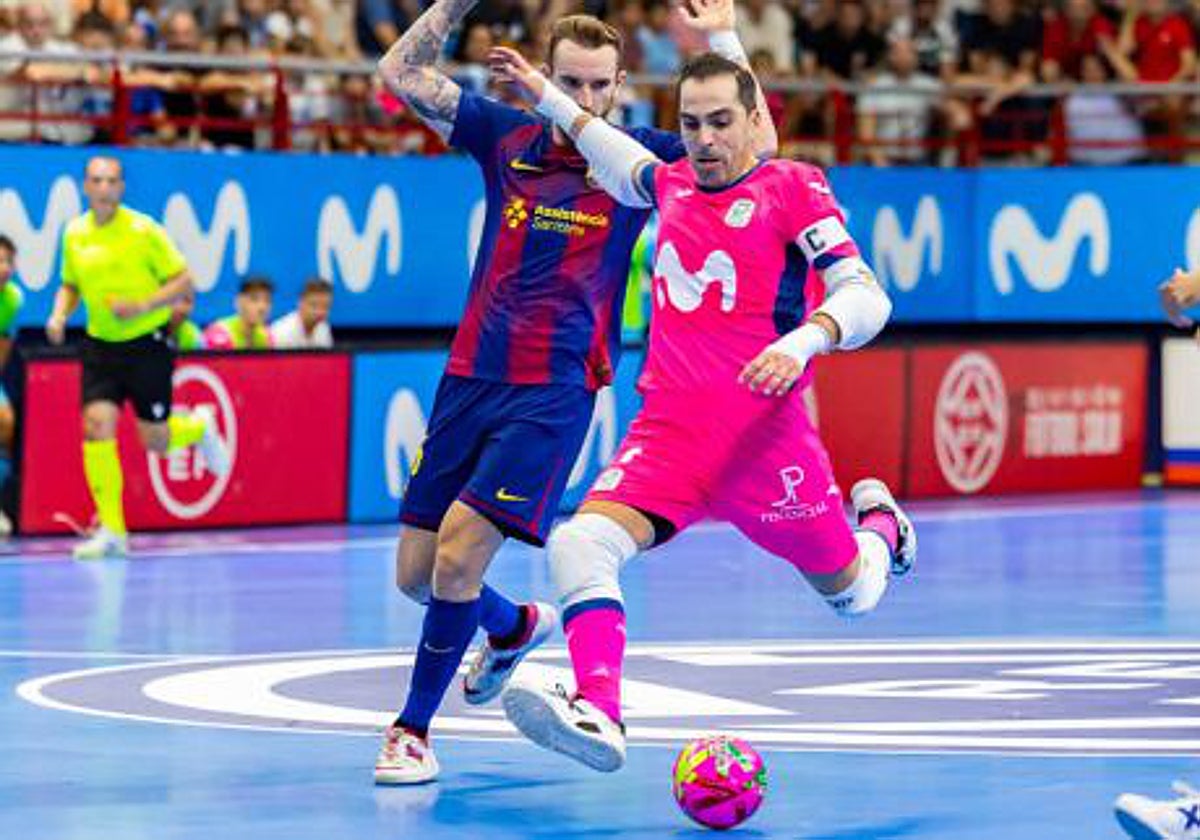 Jesús Herrero, ante el Barcelona