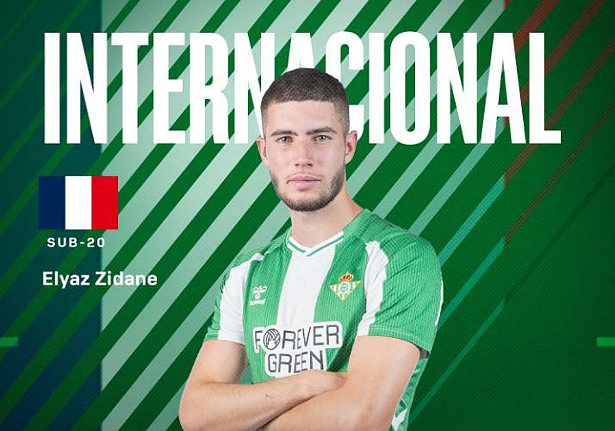 Elyaz Zidane, tras su convocatoria para el Mundial Sub 20