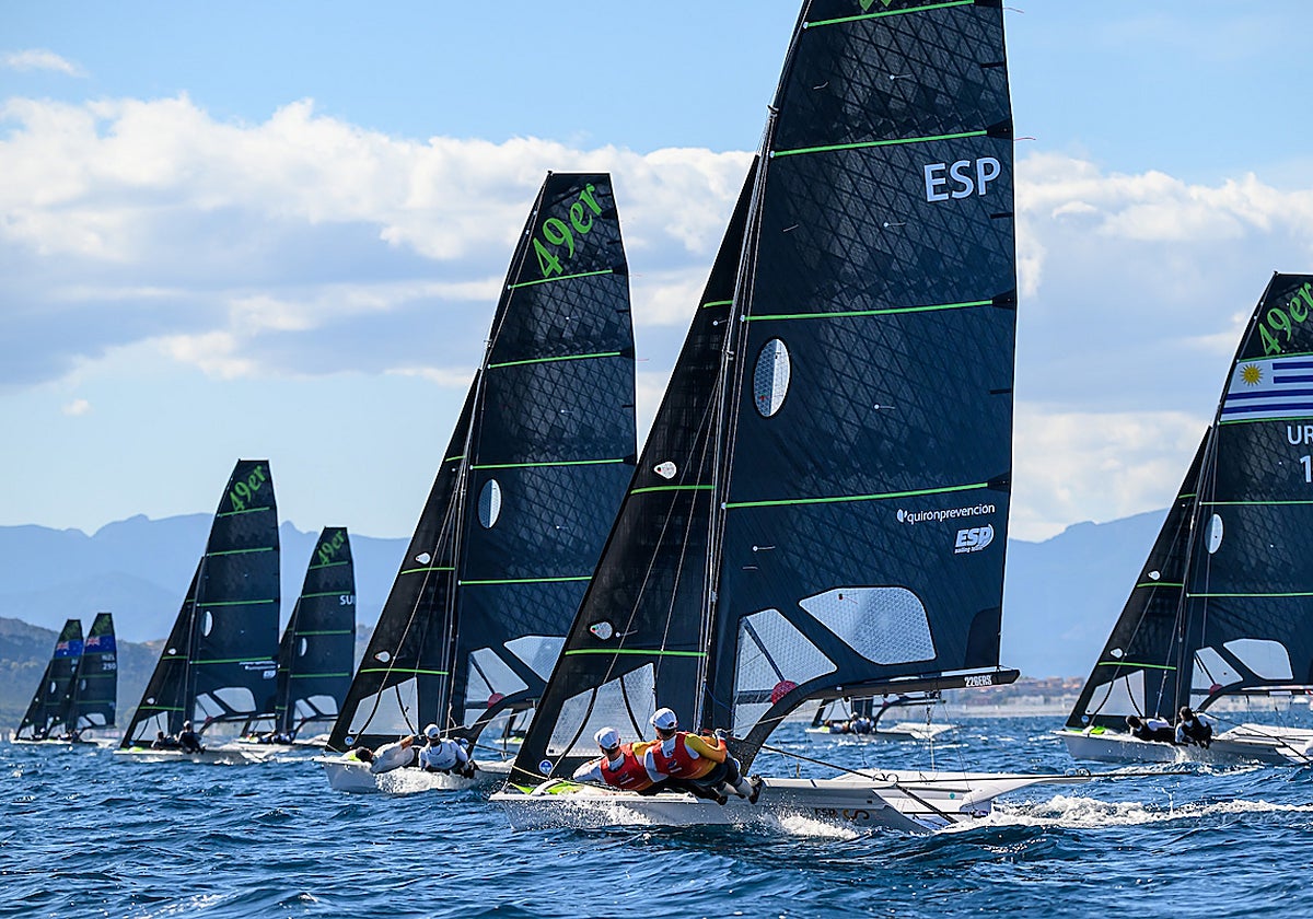 Diego Botín y Florian Trittel en una de las salidas del Grupo Oro