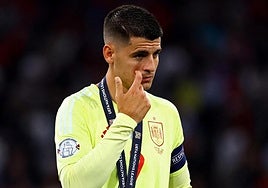 Morata, el vacío del capitán sin gol