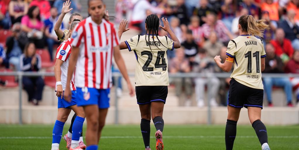 El Barça vuelve a patentar su vasta superioridad