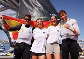 Doblete dorado español en Cagliari