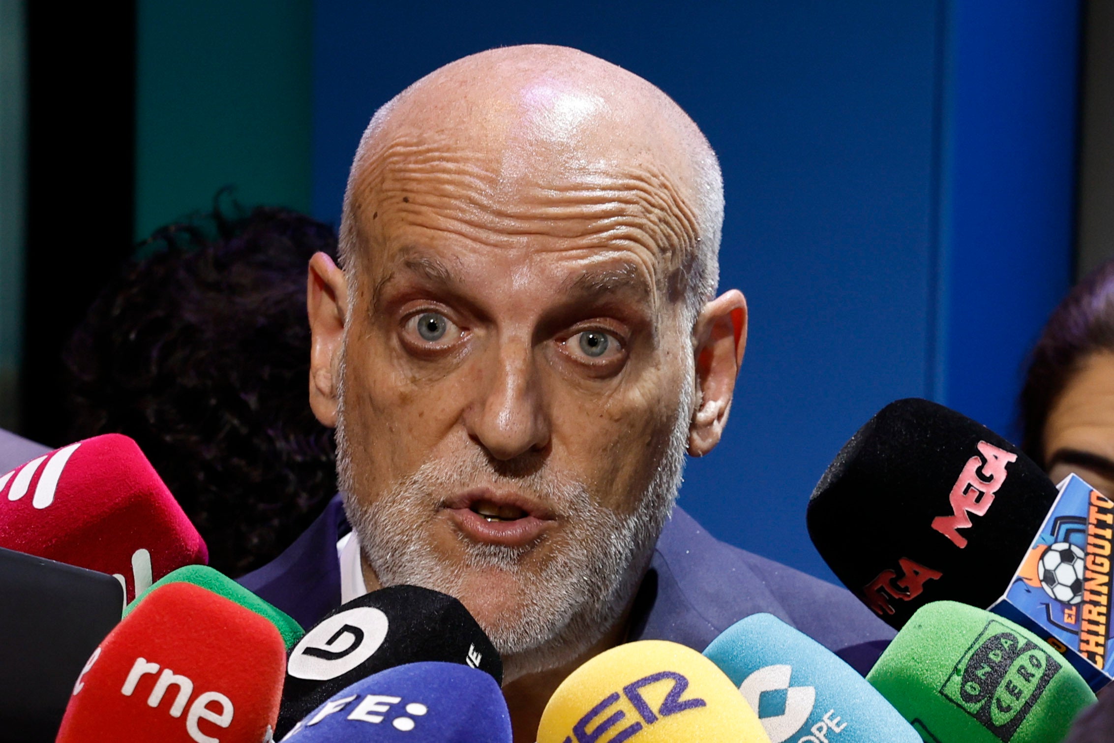 Tebas: «El Gobierno no tiene competencia para impedir el partido de Miami»