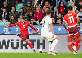 Ricardo Rodríguez, titular en el Eslovenia-Suiza