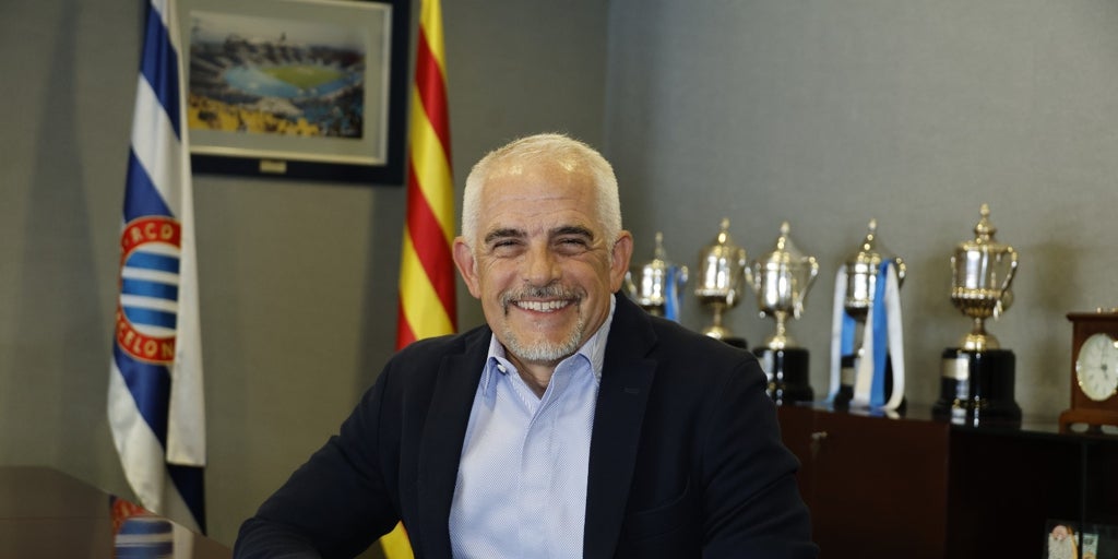 El presidente del Espanyol se estrena atizando al Barça: «Si crece es por los turistas»