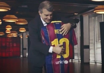 Messi no tendrá ninguna relación con el Barça mientras Laporta sea presidente