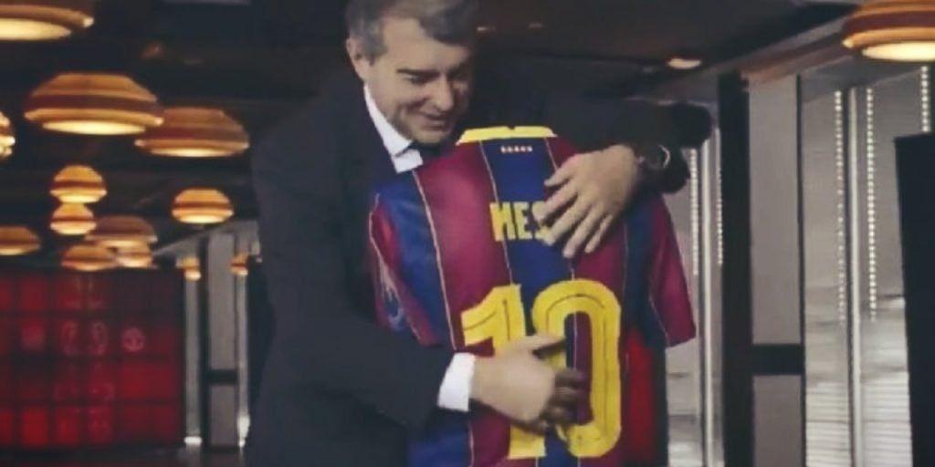 Messi no tendrá ninguna relación con el Barça mientras Laporta sea presidente