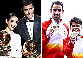 Premios nacionales del Deportes a pares para Rodri, Aitana, Álvaro Martín y María Pérez