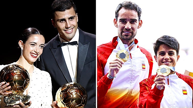 Premios nacionales del Deportes a pares para Rodri, Aitana, Álvaro Martín y María Pérez