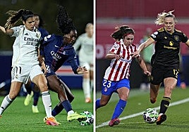 El Madrid conquista París y el Atlético se estrella contra el United