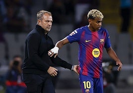 Flick y Lamine Yamal