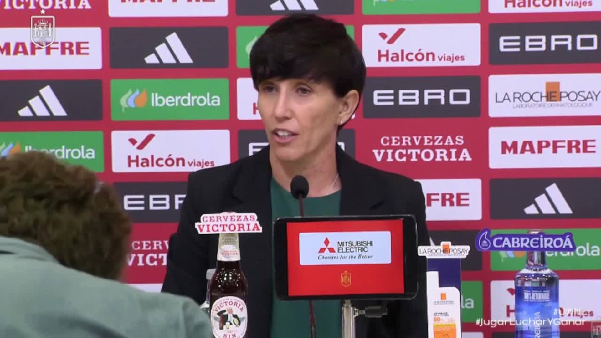 Bermúdez: &quot;Mapi León nos ha transmitido su ilusión por vestir la camiseta de España&quot;