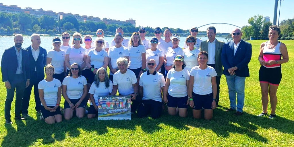 La VIII Sevilla International Rowing Masters Regatta reúne en la Cartuja a 700 deportistas de trece países