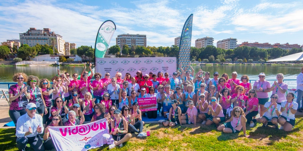 Cierre solidario en la Cartuja para la VIII Sevilla International Rowing Masters Regatta