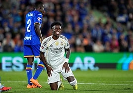 Vinicius desquicia a todos en el Coliseum: del «por eso te odia todo el mundo» a «no tiene que venir a provocarme»