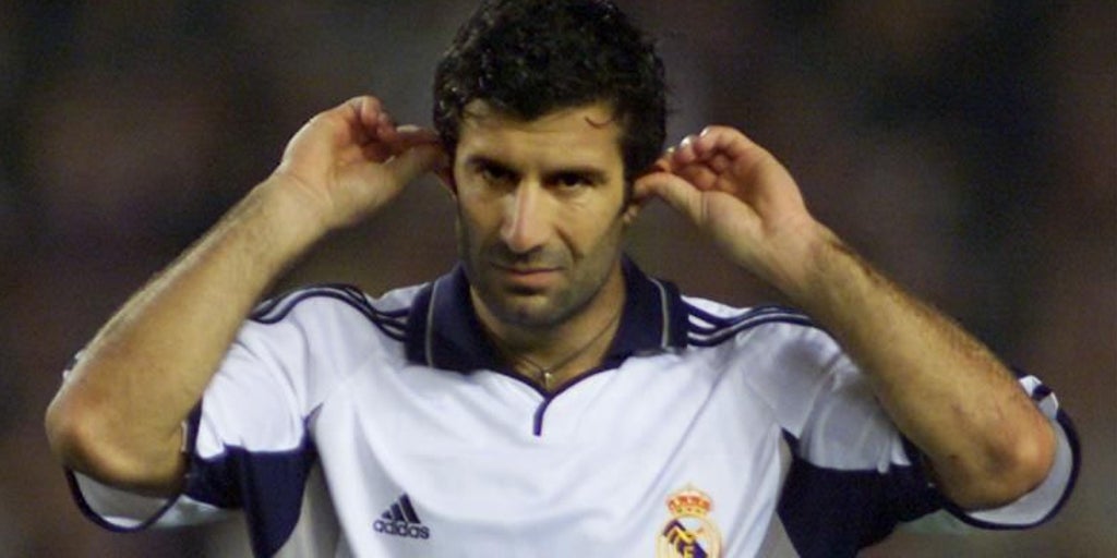 «Figo, te deseamos la muerte... ¿me vendes a tu mujer?»