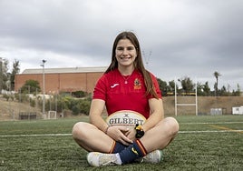 Claudia Peña , una española en la cuna del rugby