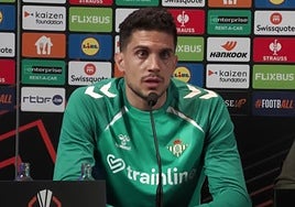 Marc Bartra: «Este año afrontamos la Europa League tras todo un camino que nos hizo muy fuertes»