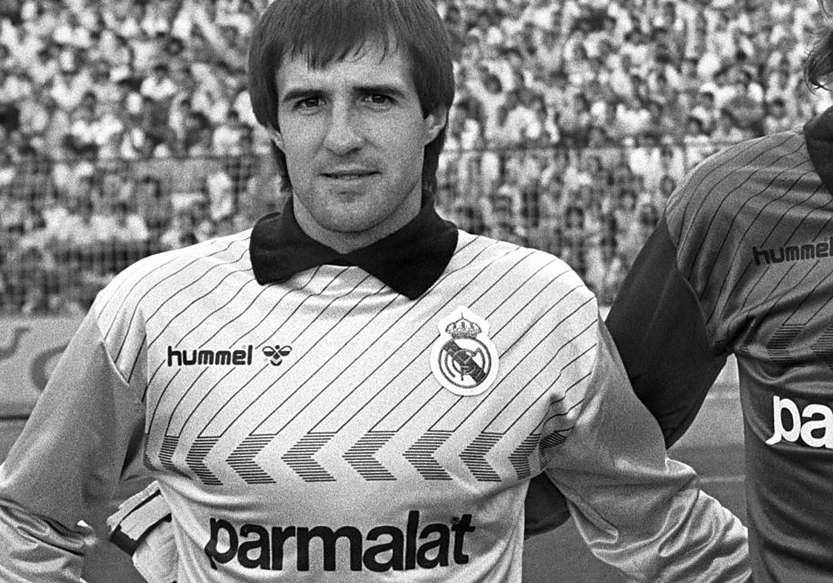 Ochotorena, en su etapa en el Real Madrid