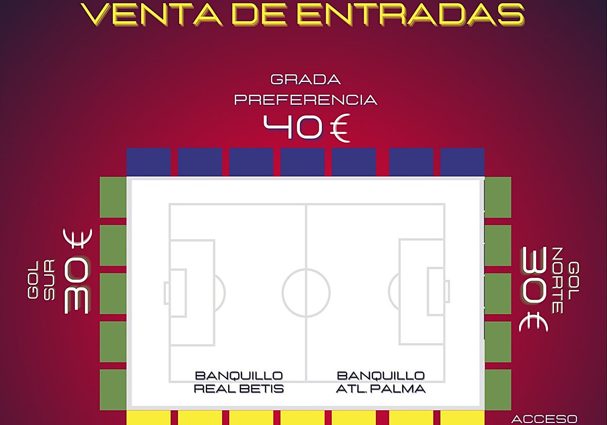 Agotadas las entradas para el Palma del Río - Betis de la Copa del Rey