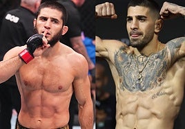 Islam Makhachev acepta el desafío de Ilia Topuria en la Casa Blanca