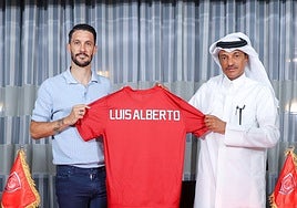 Luis Alberto ve brotes verdes en el Sevilla: «El equipo está mejor con Almeyda»