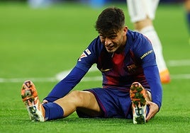 Pedri paga el precio de jugarlo todo