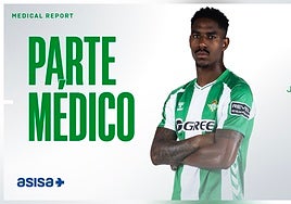 El Betis confirma la lesión de Junior Firpo
