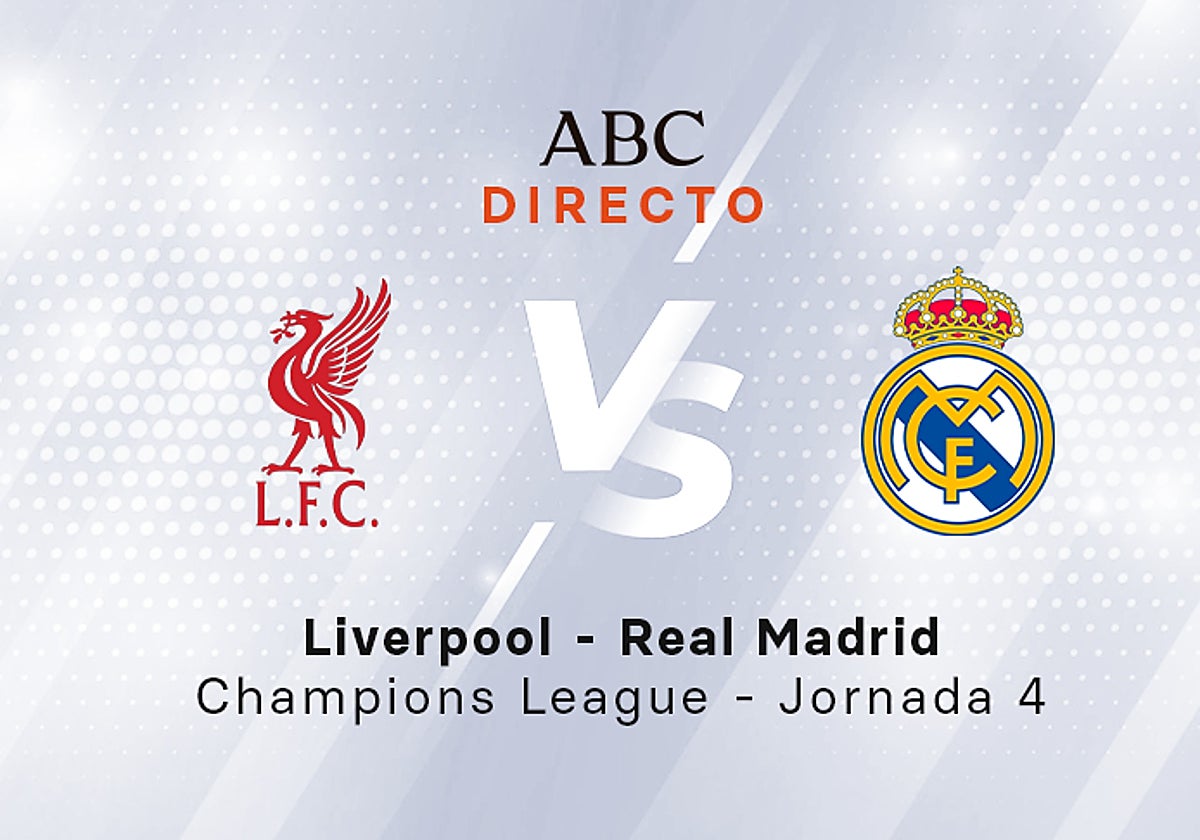 Liverpool - Real Madrid, estadísticas del partido de Champions