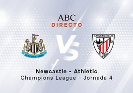 Newcastle - Athletic, estadísticas del partido de Champions