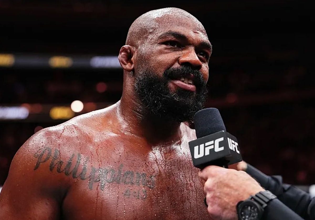 Jon Jones, tras sumar una victoria en el octágono