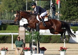 Patricio de Valdenebro domina la jornada inaugural del CSN4* 'Ciudad de Sevilla' en Pineda
