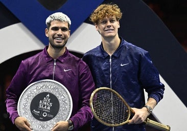 Alcaraz y Sinner, a todo o nada en Turín