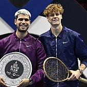 Alcaraz y Sinner, a todo o nada en Turín