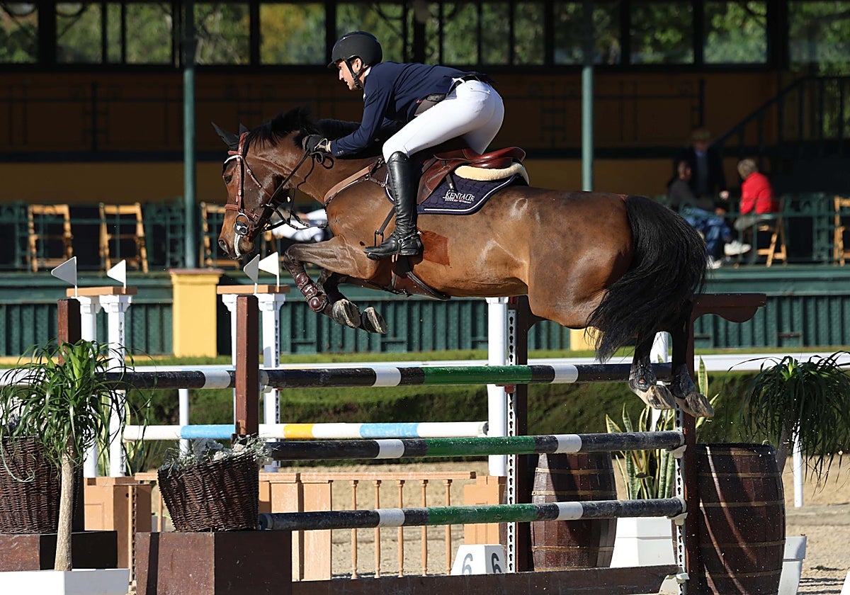 Pedro Fernando Mateos, protagonista de la jornada del sábado en el CSN4 'Ciudad de Sevilla' de Pineda
